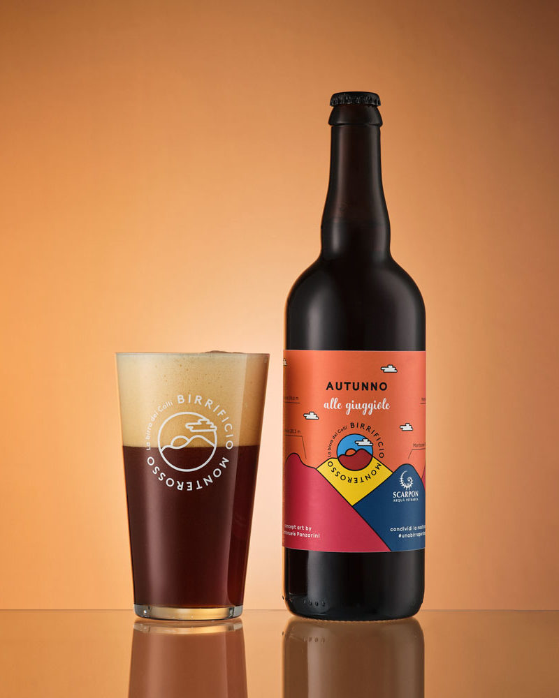 Birrificio Monterosso - Birra artigianale Autunno - Birra alla giuggiole - 75 CL