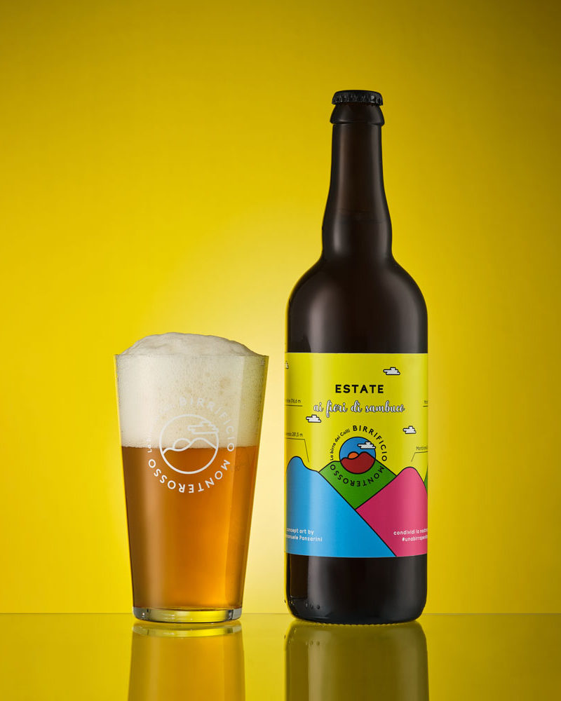 Birrificio Monterosso - Birra artigianale Estate - IPL ai fiori di sambuco - 75 CL