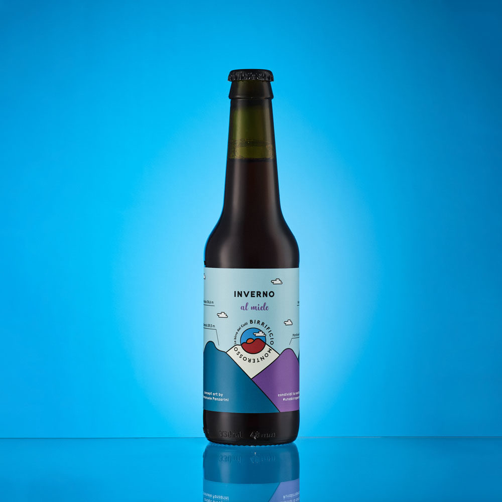 Birrificio Monterosso - Birra artigianale Inverno - Birra al miele - 33 CL