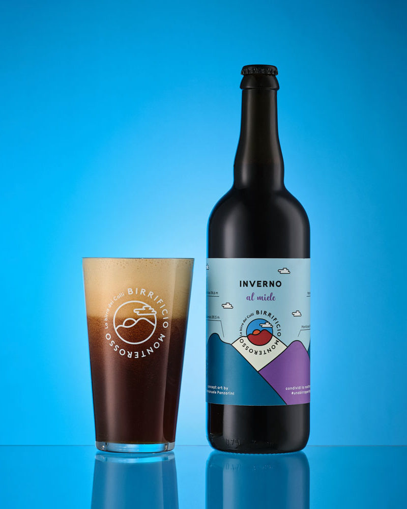 Birrificio Monterosso - Birra artigianale Inverno - Birra al miele - 75 CL